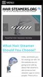 Mobile Screenshot of hairsteamers.org